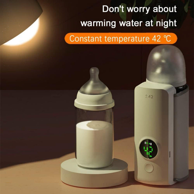 USB Portable Milk Bottle Warmer with Adjustable Temperature