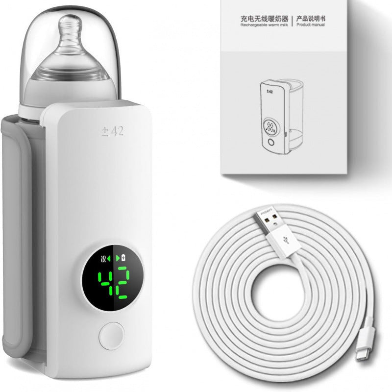 USB Portable Milk Bottle Warmer with Adjustable Temperature